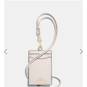 Coach id lanyard